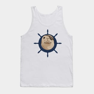 Seal with Ship rudder Tank Top